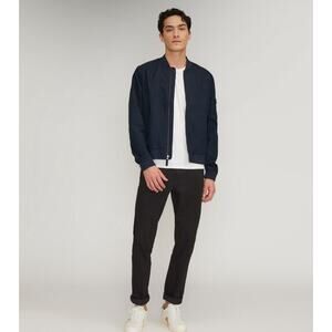 NWT Everlane The Slim 4-Way Stretch Organic Jean Uniform In Black Size 35x30